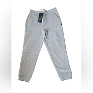 Polo Ralph Lauren Boys Fleece Jogger NWT Size 7 Gray